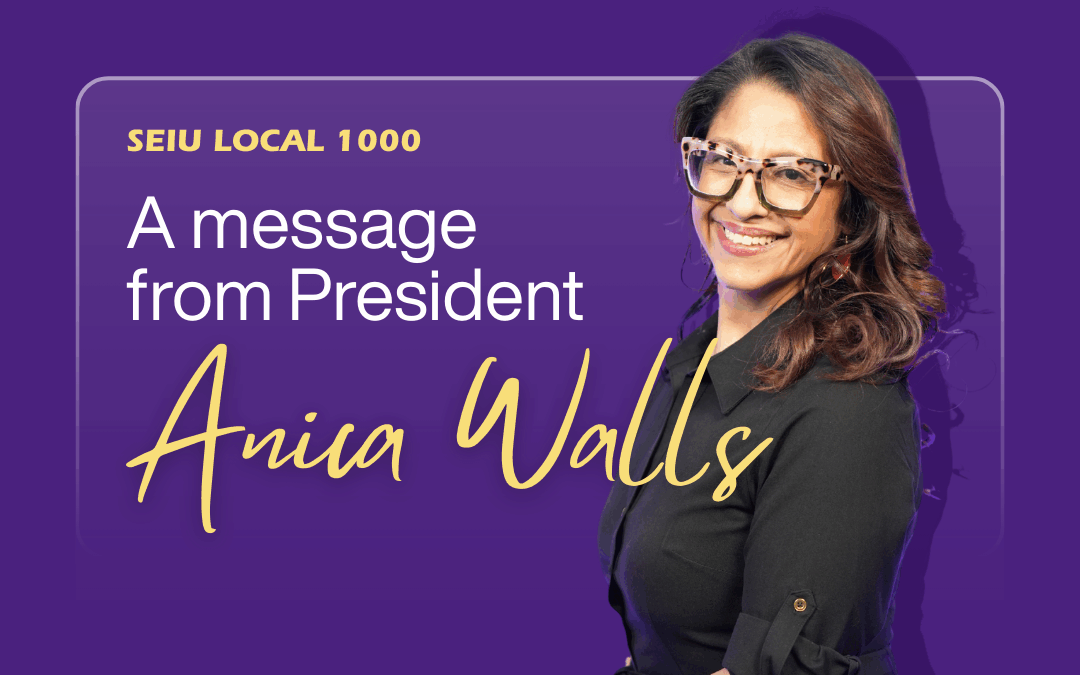 Anica Walls, SEIU Local 1000 President