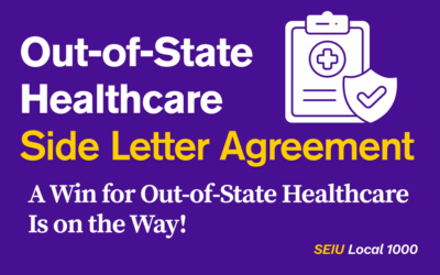 Out-of-State Healthcare Side Letter Agreement