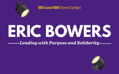 Eric Bowers: Proud to Serve, Proud to Stand United