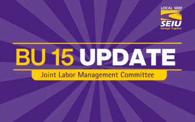 BU 15 Upward Mobility JLMC – April Meeting Update