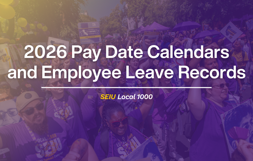 The 2026 Pay Date Calendars and Employee Leave Record forms are now available