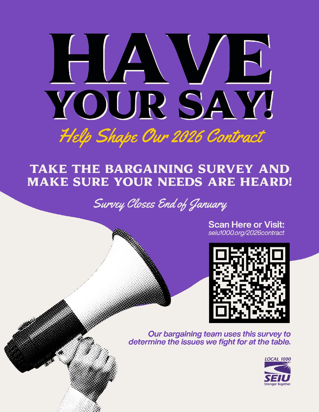 Bargaining Survey Flyer B