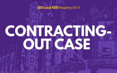 Unit 15 Wins Major Contracting-Out Case in Oakland