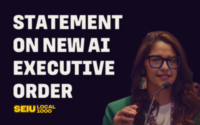 Statement on New AI Executive Order
