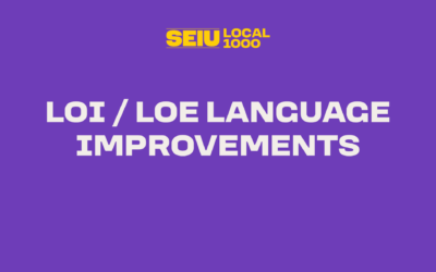 LOI / LOE Language Improvements