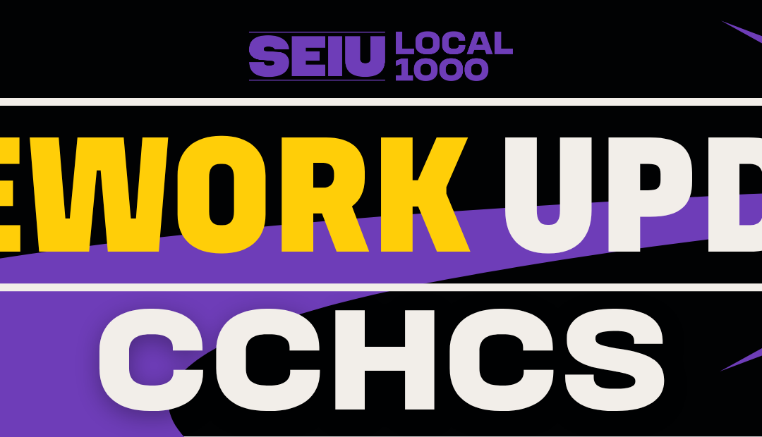 Telework Update: CCHCS