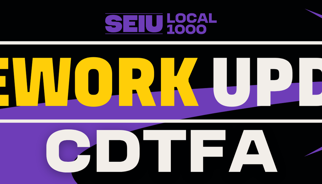 Telework Update: CDTFA