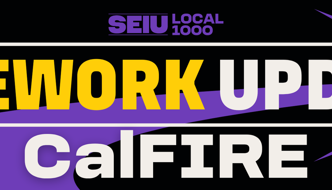 Telework Update: CalFIRE
