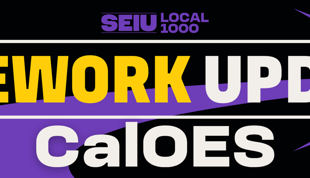 Telework Update: CalOES