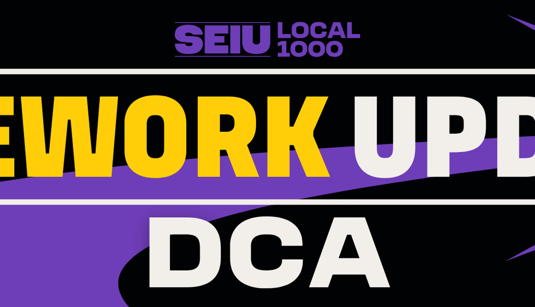 Telework Update: DCA