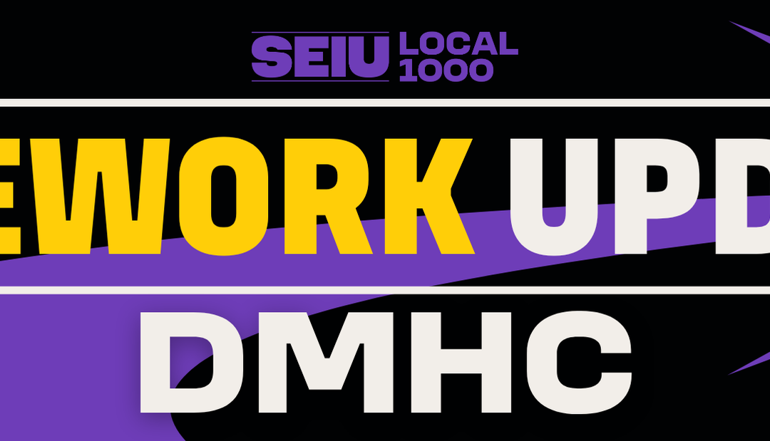 Telework Update: DMHC