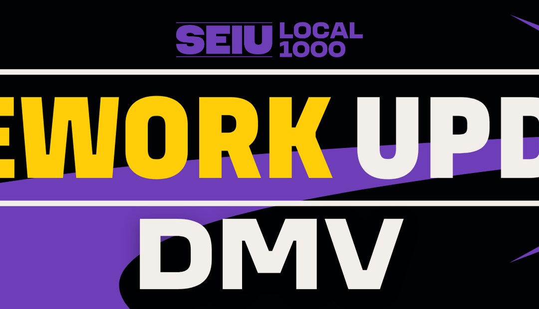 Telework Update: DMV