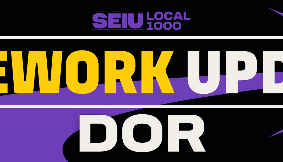 Telework Update: DOR