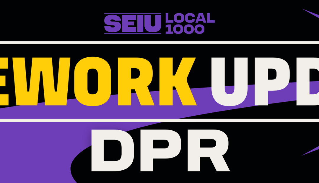 Telework Update: DPR