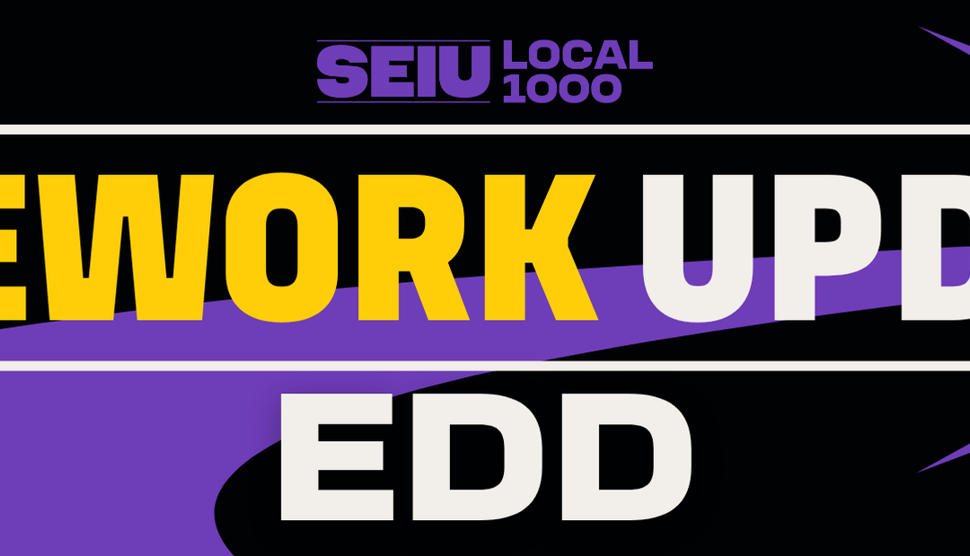 Telework Update: EDD
