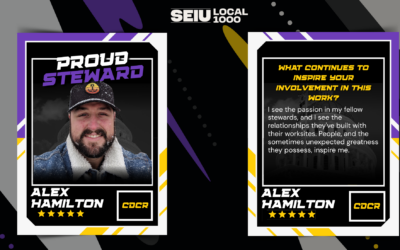 Steward Spotlight – Alex Hamilton