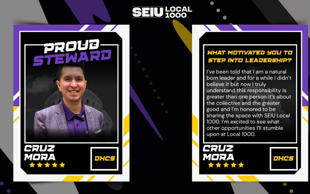 Steward Spotlight – Cruz Mora
