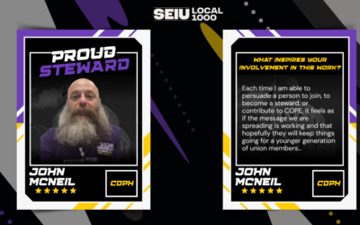 Steward Spotlight – John McNeil
