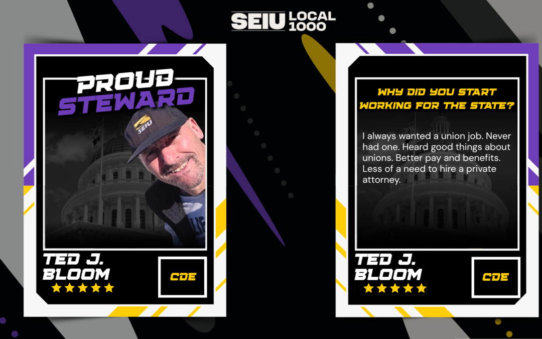 Steward Spotlight – Ted J. Bloom