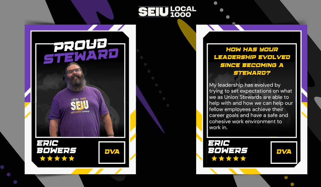 Steward Spotlight – Eric Bowers