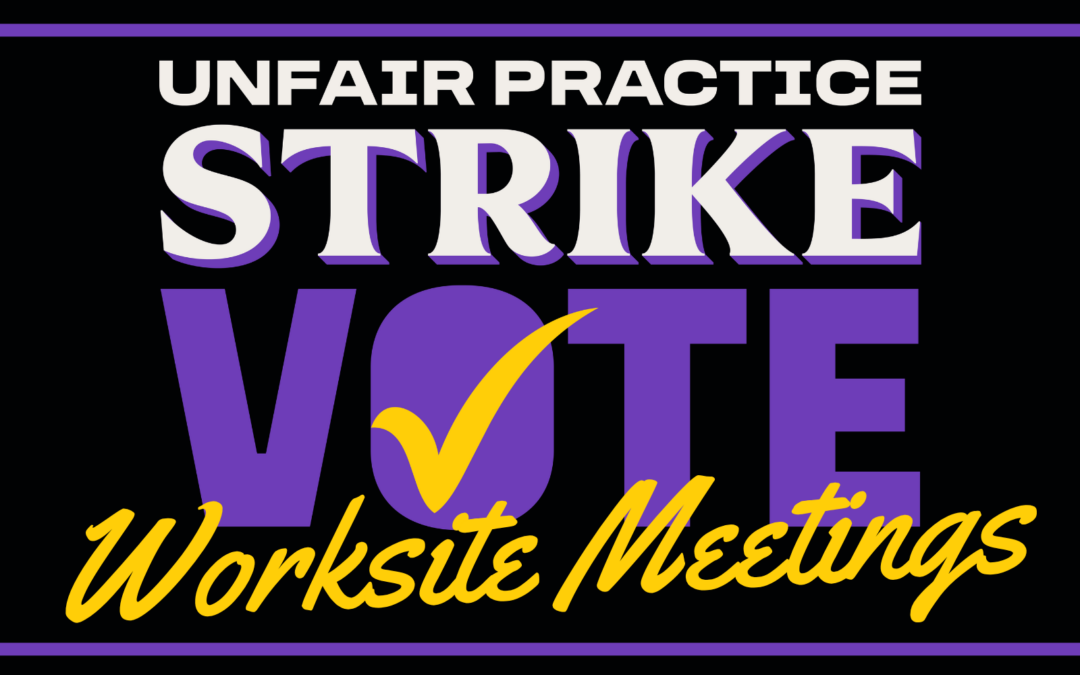 DLC 782 Strike Vote Meeting RSVP Form