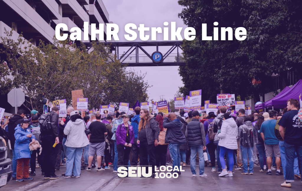 CalHR Strike Line