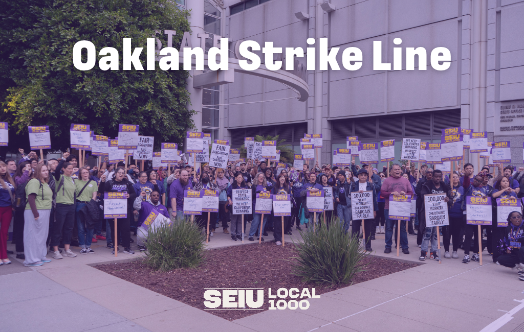 Oakland Strike Line