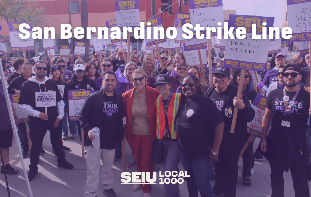 San Bernardino Strike Line
