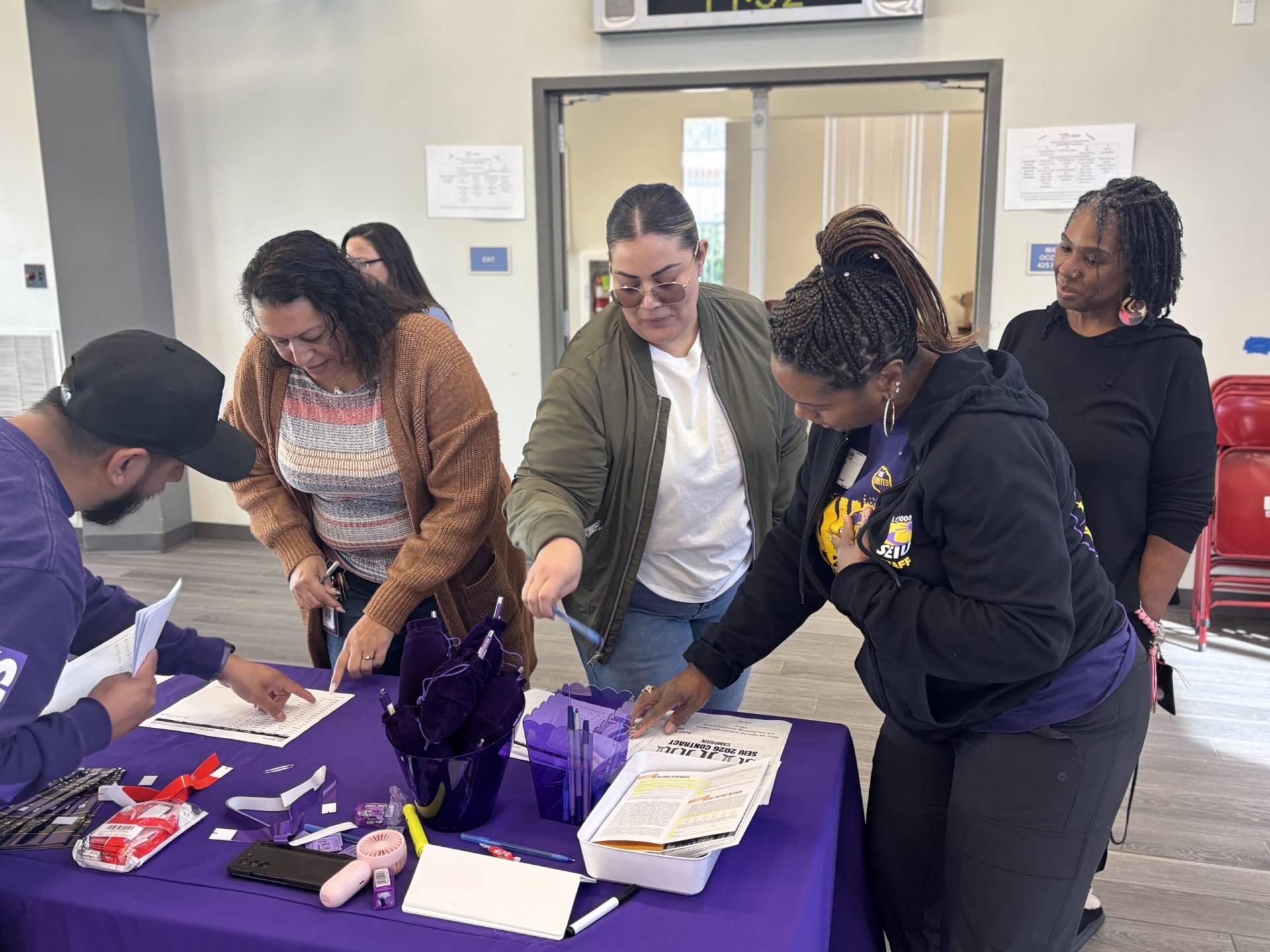 SEIU 1000 Members Taking Action Against Budget Revise